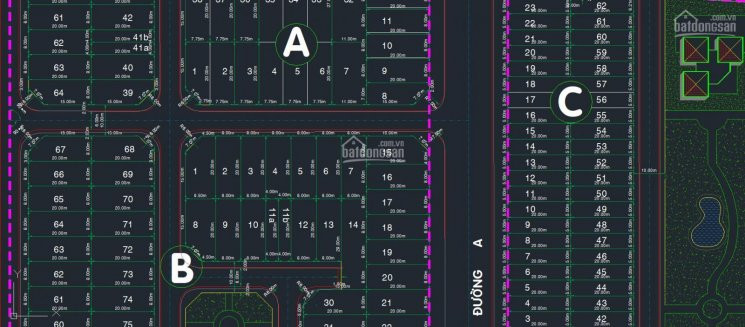 Chính Chủ Bán Nhanh đất 8x20m - Dự án Huy Hoàng, Xây 07 Lầu 4