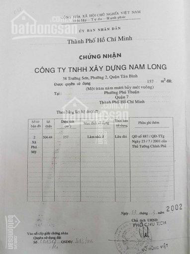 Chính Chủ Bán Nhanh Lô đất Sổ Hồng Riêng Khu Nam Long Phú Thuận, Diện Tích Cực đep Ngang 8m đường 12m, Giá Rẻ Nhất 1