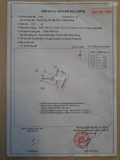 Chính Chủ Bán Nhanh Lỗ Lô đất Ngay Ngã Tư Thùng Thơ, Mặt Tiền đường Dx060, Dt 9mx17m, Giá Chỉ 995tr,rẻ Nhất Khu Này 2