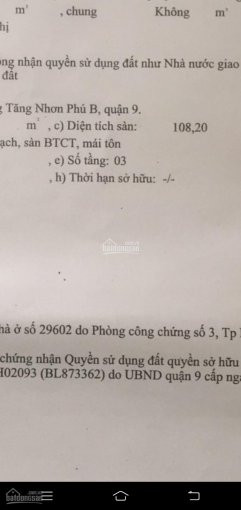 Chính Chủ Bán Nhanh Nhà 1 Trệt, 2 Lầu, Mặt Tiền đường 10, đường Rộng 8m, P Tăng Nhơn Phú B, Thành Phố Thủ đức 3