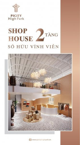 Chính Chủ Bán Nhanh Shophouse Picity High Park Q12, Sở Hữu Lâu Dài, ân Hạn Gốc Lãi 2 Năm Hotline: 0935018495 1