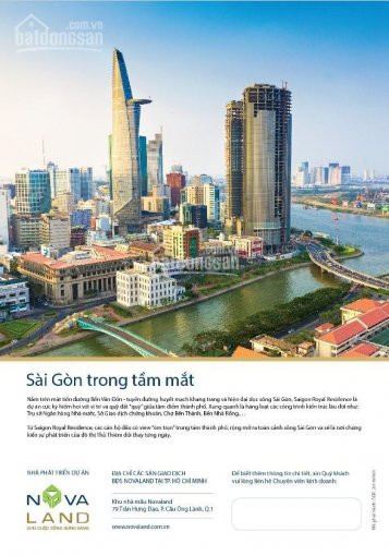 Chính Chủ Cần Bán Căn Hộ 2pn, 883m2, Saigon Royal, Quận 4, Giá: 75 Tỷ, Tl Nhẹ, Lh: 0905175566 5