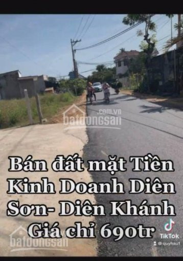 Chính Chủ Cần Bán đất Mặt Tiền Kinh Doanh Huyện Diên Khánh Gía 690tr 2