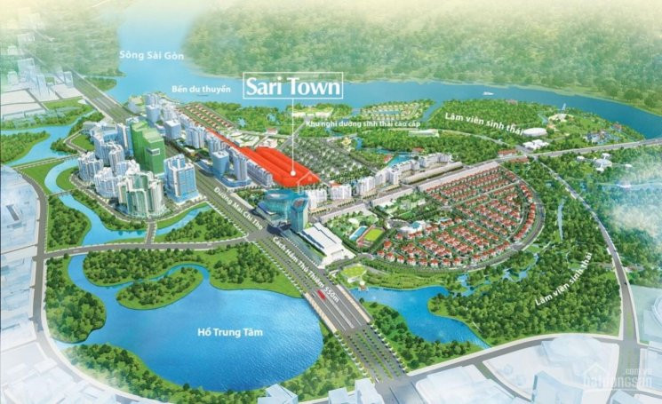 Chính Chủ Cần Tìm Chủ Mới Nhà Phố Thương Mại Sari Town Thuộc Kđt Sala - Thủ Thiêm - Quận 2 Giá 47 Tỷ 1