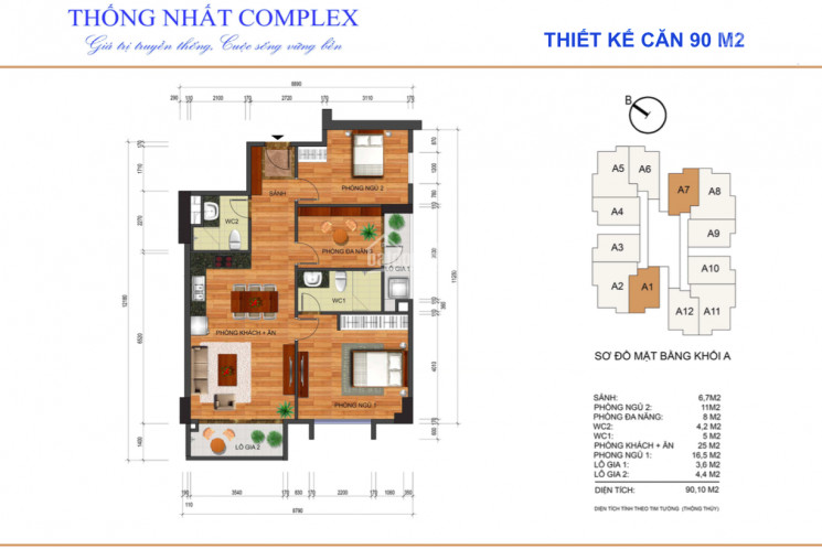 Chính Chủ Ký Trực Tiếp Cđt - Ra Hàng đợt Cuối 88m2 - Thống Nhất Complex 5