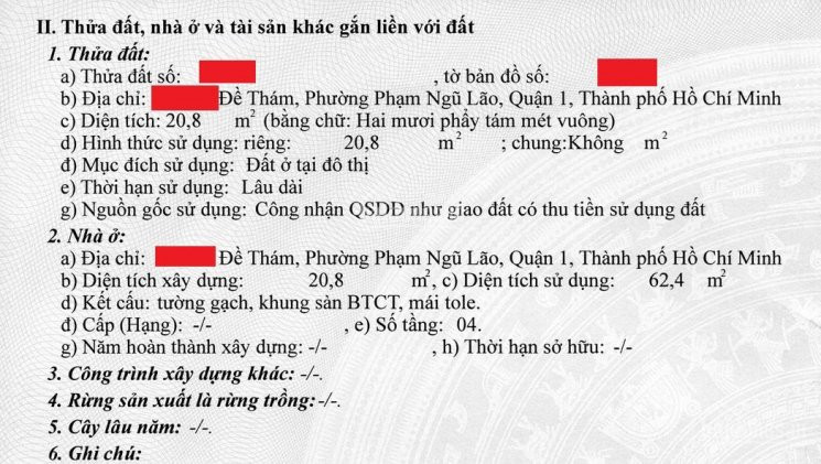 Chủ Bán Nhà 1 Trệt 3 Lầu đề Thám Ngay Phố đi Bộ Bùi Viện, Có Hh Cho Mg 2