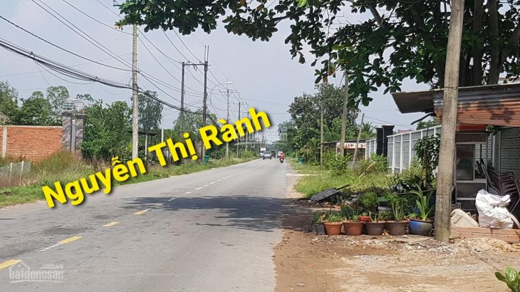 đất Củ Chi 15x45, Thổ Cư 200m, Mặt Tiền Nguyễn Thị Rành 2