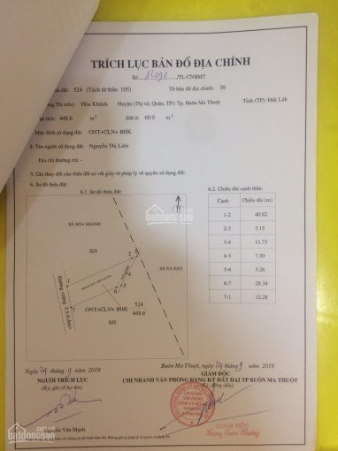 đất Thổ Cư Eakao 500m2 Giá 575 Triệu Gần Ubnd Xã Eakao 2