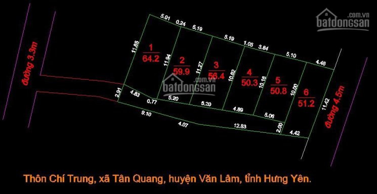 đầu Xuân Năm Mới Gia đình Cần Bán Mảnh đất Phân Lô Xã Tân Quang Huyện Văn Lâm Hy 3