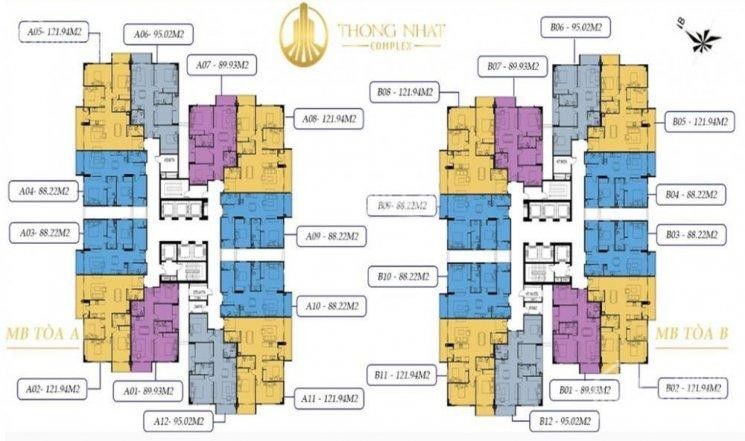 Hot - Ra Hàng 40 Căn Hộ Cuối Cùng Dự án Thống Nhất Complex: Tặng Vàng, Ck 5%, Htls 0% 6