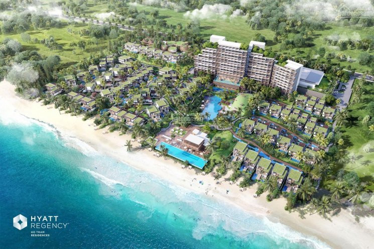 Hyatt Regency Hồ Tràm, Sở Hữu Những Căn Biệt Thự Mặt Biển Rộng Nhất Tại Khu Vực 7