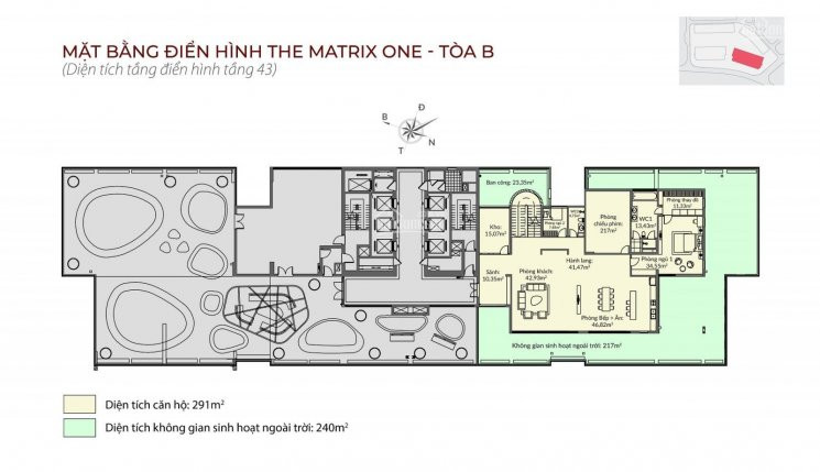 Kiệt Tác Duy Nhất - Biệt Thự Trên Không View Toàn Cảnh Mỹ đình/thành Phố - The Matrix One Mễ Trì 1