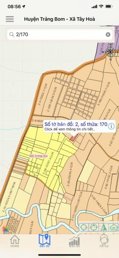 Mình Chính Chủ Cần Bán đất Tây Hòa Trảng Bom 5x20 Giá 160 Triệu 1
