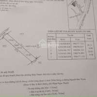 Chính Chủ Bán Nhanh đất Hiệp Thành 1, đối Diện Nhà Thờ Chánh Thiện Giá 1750 Triệu