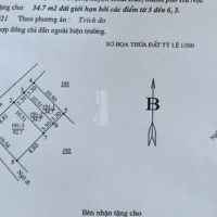 Tôi Chính Chủ Bán Mảnh đất Tại Di Trạch, Hoài đức 69m2 ô Tô Vào Giá 41tr/m2 (tách đôi đẹp)