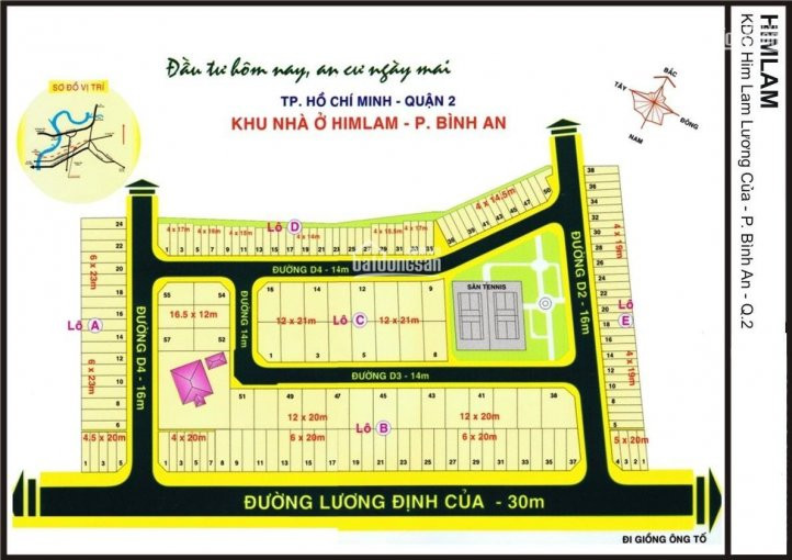 12 X 18 Bán Lô đất Dự án Kdc Him Lam Lương định Của Quận 2 Tp Hcm 1