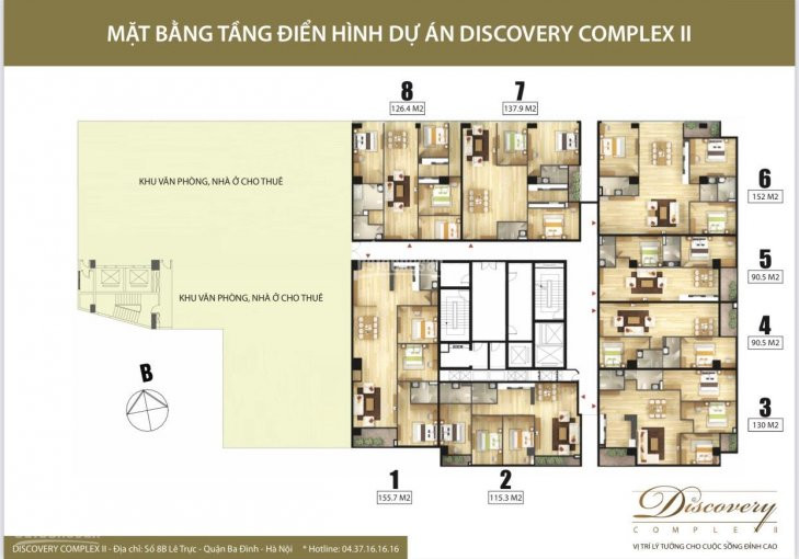 Bán Căn Hộ 2 Phòng Ngủ Dự án Discovery Complex Ii 8b Lê Trực - Ký Trực Tiếp Cđt - đã Nhận Nhà 5