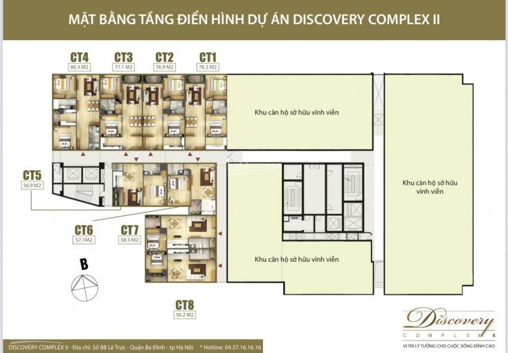 Bán Căn Hộ 2 Phòng Ngủ Dự án Discovery Complex Ii 8b Lê Trực - Ký Trực Tiếp Cđt - đã Nhận Nhà 6