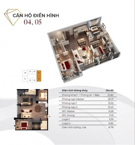 Bán Căn Hộ 3pn, 4pn, Duplex Goldmark đã Có Sổ đóng 30% Nhận Nhà Hỗ Trợ Vay 65% Ls 0% 24 Tháng Ck11% 3