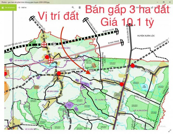 Bán Gấp 3 Hecta đất ấp 3 Xuân Tây, Mặt Tiền 200m, đường đang Nâng Cấp, Tráng Nhựa 330 Triệu/sào 2