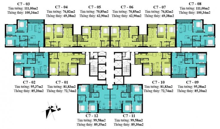 Bán Gấp Căn 3 Ngủ Full Nội Thất Giá 4,3 Tỷ Dcapitale Trần Duy Hưng 1