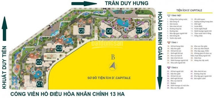 Bán Gấp Căn 3 Ngủ Full Nội Thất Giá 4,3 Tỷ Dcapitale Trần Duy Hưng 2