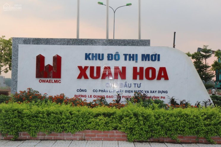 Bán Gấp Lô đất Nền đối Diện Sân Bóng Dự án Kđt Mới Xuân Hòa - điện Nước, Vị Trí Trung Tâm Dự án 4