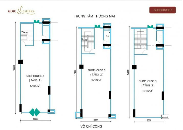 Bán Shophouse Udic Giá 62tr/m Mặt Phố Võ Chí Công - Tây Hồ đã đi Vào Hoạt động 0906 995 889 7