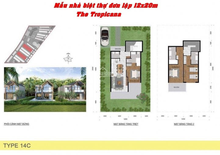 Biệt Thự Biển The Tropicana - Novaworld, 12x20m, Kế Biển Giá 11,6 Tỷ Góp 2%/tháng 0981331145 1