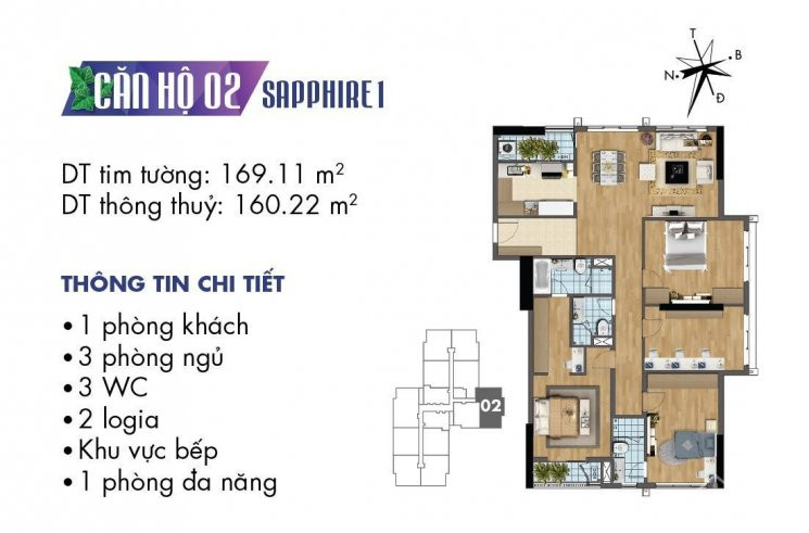 Căn 4pn 160m2 Tòa S1 Goldmark City đóng 30%(14 Tỷ) Nhận Nhà, Còn Lại Giãn 3 Năm Không Mất Lãi 1