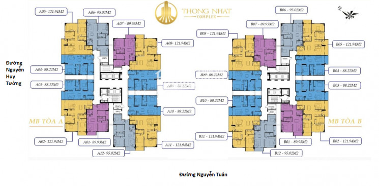 Chính Chủ Bán Căn 3 Pn Tòa A Tại Thống Nhất Complex, Dt 121,94m2 Cửa Tb, Ban Công đn Lh 0329674999 2