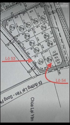 Chính Chủ Bán đất đấu Giá X1 Bờ đầm,lại Yên,hoài đức,hn Vị Trí ô Góc L53 Và L54 1