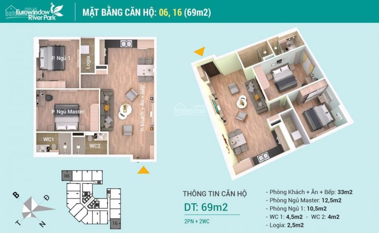 Chính Chủ Bán Nhanh Căn 69m2 Park 4 ở Ngay, Giá Chỉ Từ 1368 Tỷ Lh: 0813 666 L L L 1