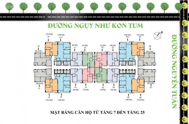 Chính Chủ Bán Nhanh Căn Hộ 73m2 Thông Thủy (2 Phòng Ngủ, 2wc, 2 Lô Gia) Tầng Cao, View đẹp Tại The Legend, 3,15 Tỷ 7