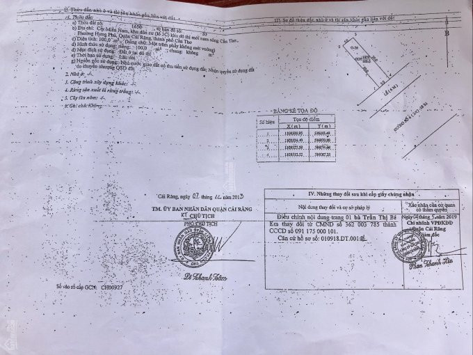 Chính Chủ Bán Nhanh Cặp Nền Mặt Tiền đường A2, Khu Hưng Phú 1, Hướng đông Nam Sổ Hồng 5