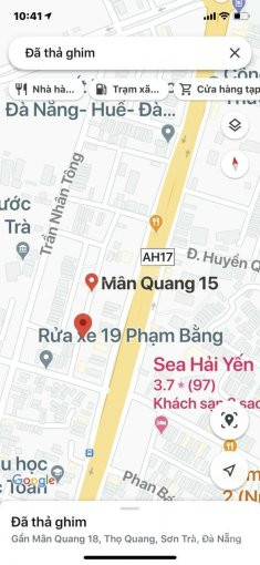 Chính Chủ Bán Nhanh đất Mặt Tiền đường Mân Quang 15, Quận Sơn Trà 4