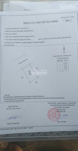 Chính Chủ Bán Nhanh đất Suối Tiên, Diên Khánh Tái định Cư 200m2 Giá 12 Tỷ 1