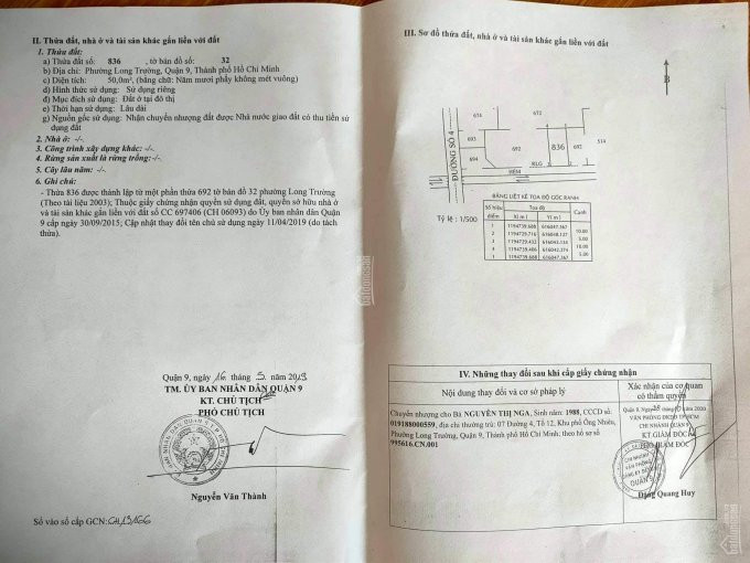 Chính Chủ Bán Nhanh Lô Số 4, Kdc Long Trường, đường Số 4 Nguyễn Duy Trinh - 50m2, Giá Chỉ 2 Tỷ 790tr 4