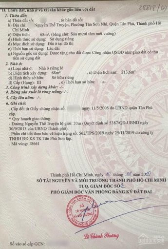 Chính Chủ Bán Nhanh Nhà Mt Nguyễn Thế Truyện (gần Trương Vĩnh Ký) 4x17 Vuông (3 Tấm) 115 Tỷ Tl 2