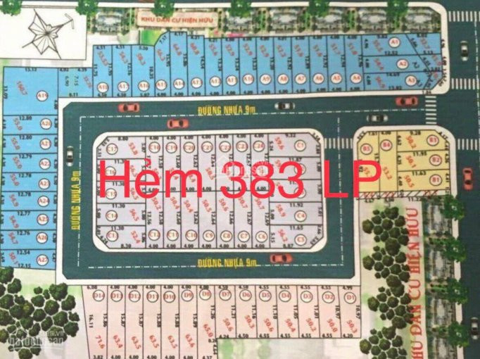 Chính Chủ Cần Bán Lô đất 59m2 Thuộc Dự án Hẻm 383 Long Phước đối Diện Làng đại Học Giá 2150ty 1