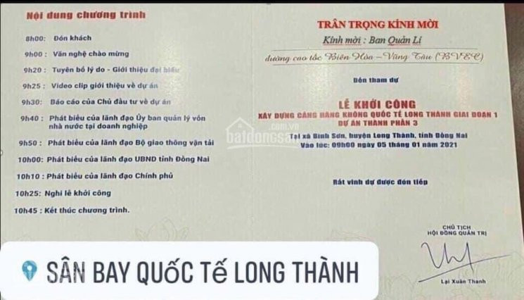 Chính Chủ Cần Bán Nhanh Lô đường 32m Kdc An Thuận, Long Thành Giá đầu Tư Vị Trí đẹp - Lh: 0901328123 Trúc Anh 13