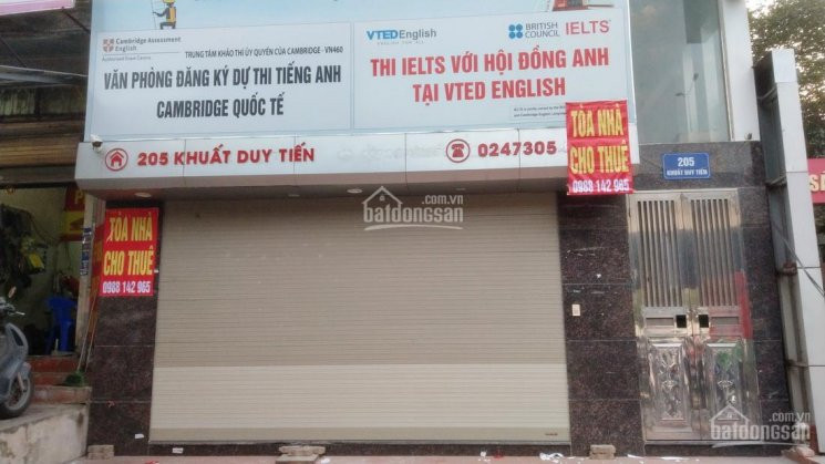 Chính Chủ Cho Thuê Nhanh Cả Tòa Nhà 7 Tầng ở Số 205 Khuất Duy Tiến 1