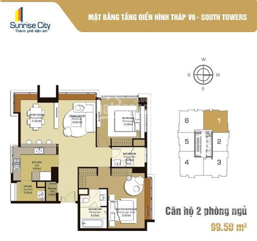 Chính Chủ Cho Thuê Nhanh Nhiều Căn Sunrise City City View 1 2 3 4pn Penhouse Full Nội Thất Cao Cấp 4