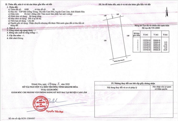 đất Nền Cam Lâm đón Loạt Sóng Nhà đầu Tư ở Xa, Cách 300m Là Qh Vingroup, Khả Năng Sinh Lời Cao 1