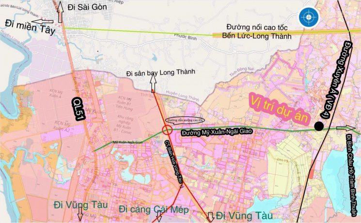 đất Nền Phú Mỹ, Xã Sông Xoài, Mặt Tiền 18m Giá 2 Tỷ/nền 4