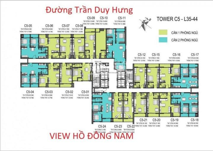 D'capitale Tran Duy Hung - Cần Bán Căn 2 Ngủ Tòa C5 1