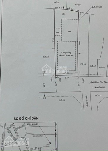 Hẻm 4m Phan Chu Trinh, P24, Bình Thạnh - 112m2 1