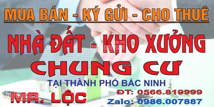 Siêu Hot Trục Chính Hồ Ngọc Lân ,yna ,dt 108m ,tp Bắc Ninh 1