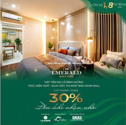 Sở Hữu Căn Hộ Cao Cấp Emerald Golf View Mặt Tiền đại Lộ Bình Dương, Chỉ 599 Triệu/căn, Full Nt 2