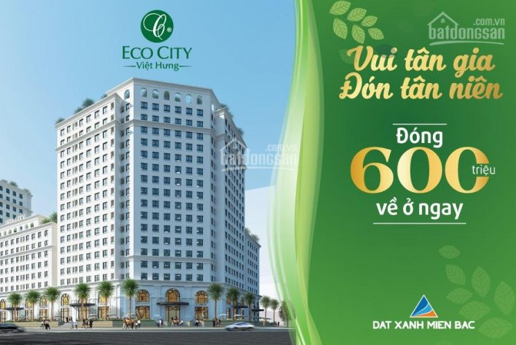 Trực Tiếp Từ Cđt Eco City Việt Hưng Bán Căn Góc 2 Pn 65m2 Full Nội Thất, Hỗ Trợ 0% Ls 2 Năm,17 Tỷ 1